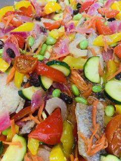 アジのエスカベッシュマリネ♪さわやか〜