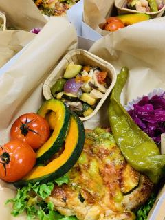 ボンデリ♪ 夏野菜のグリルチキン