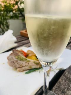 冷えた泡は最高ー