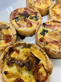 可愛いプチキッシュが好評でした〜