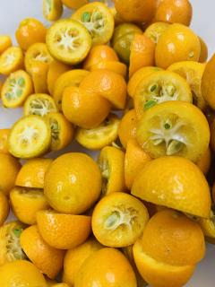 金柑の甘露煮仕込みました〜